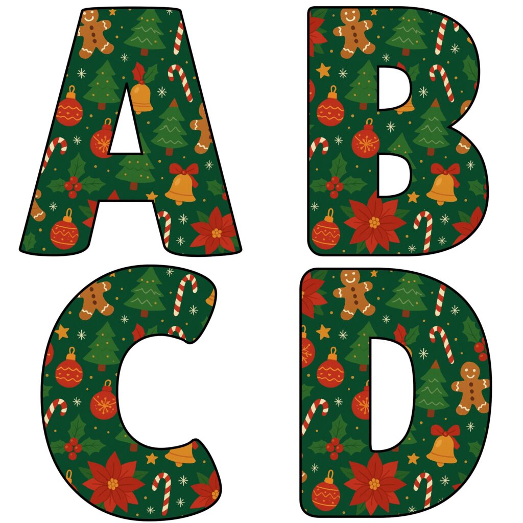 Alfabetos de Navidad