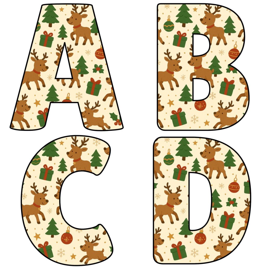 Alfabetos de Navidad