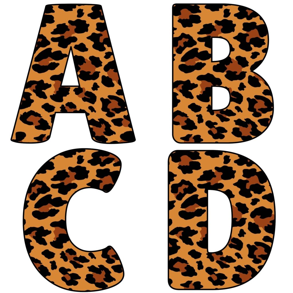 Alfabetos de Pieles De Animales