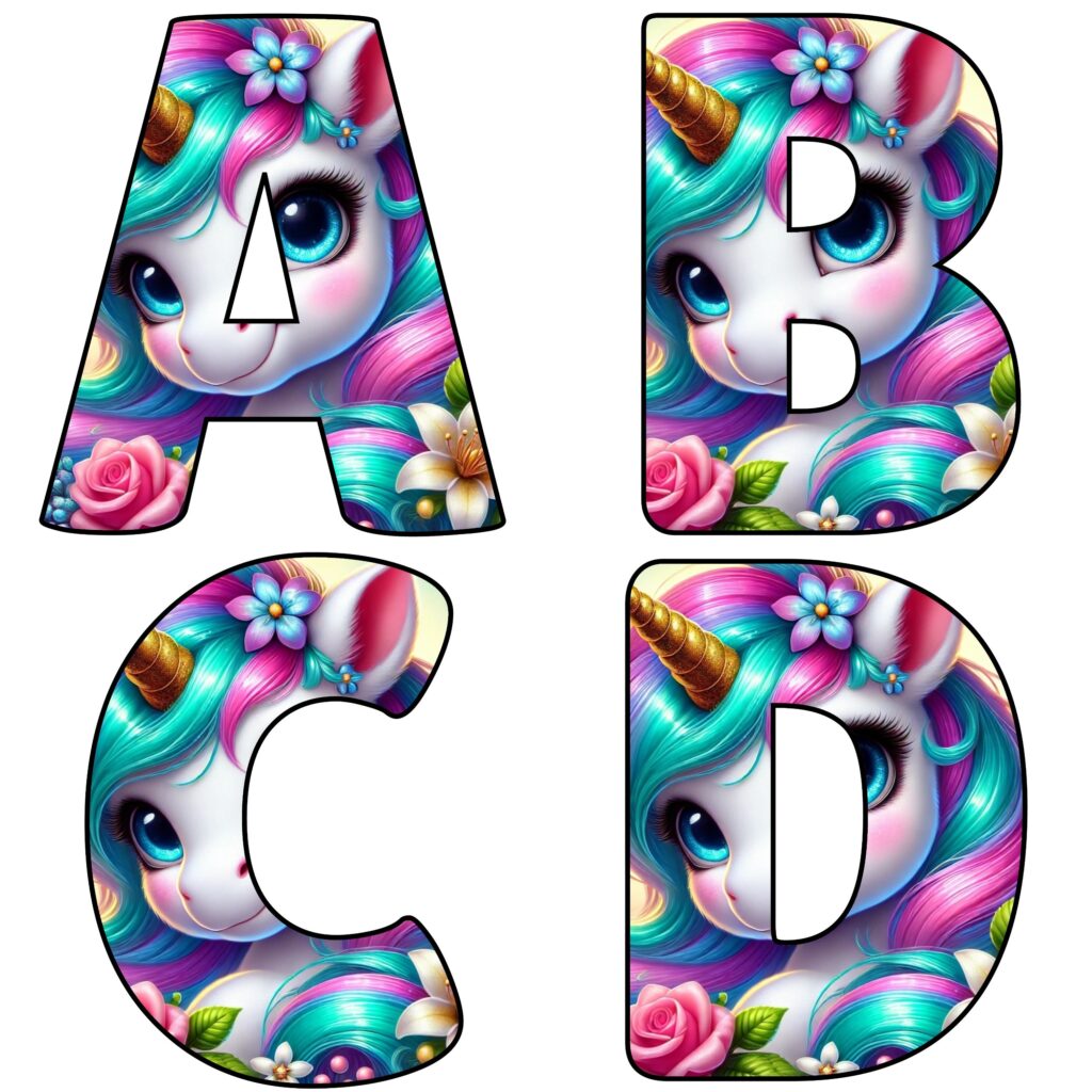 Alfabetos de Unicornio