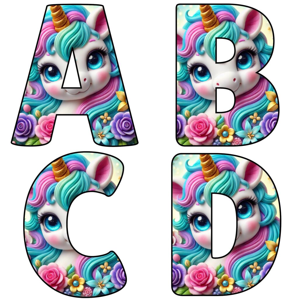 Alfabetos de Unicornio