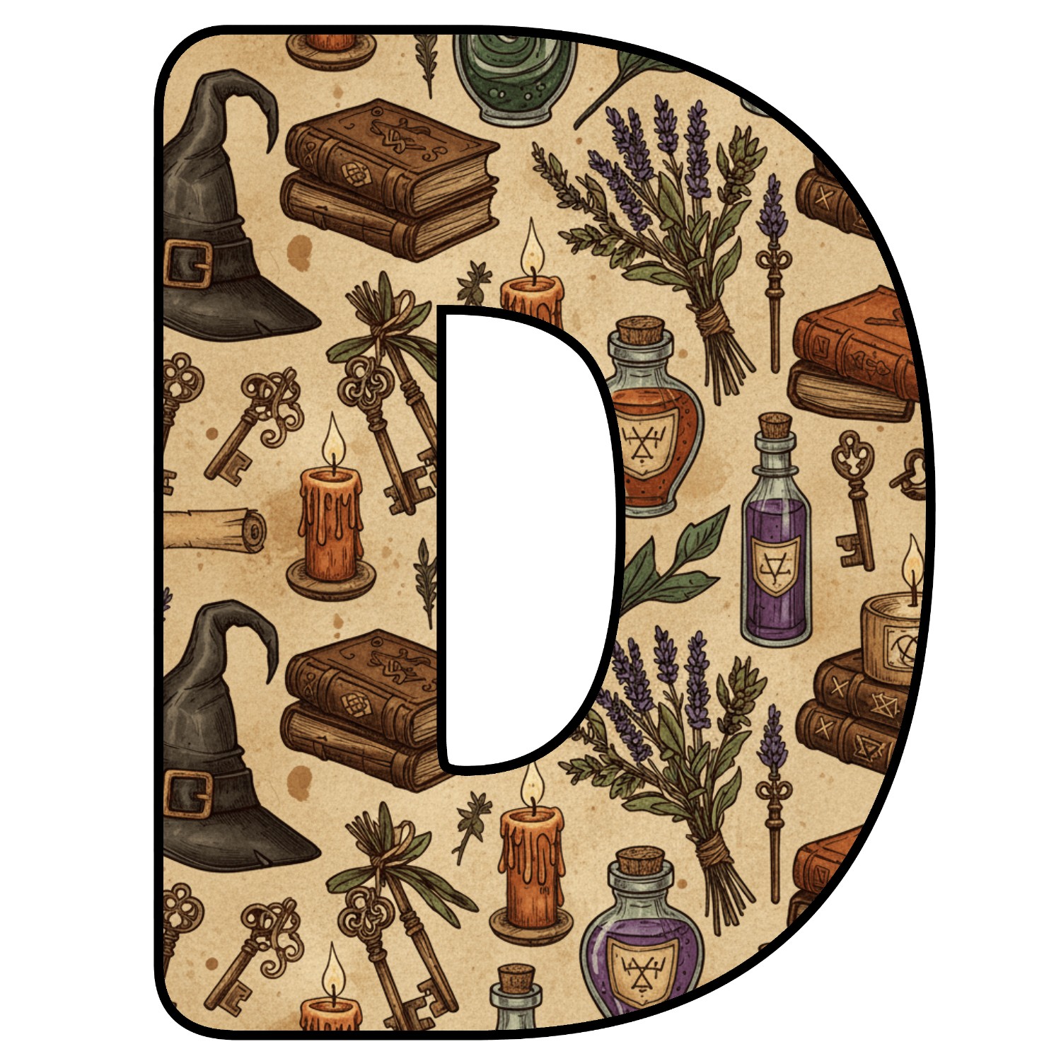 Letras de Halloween para descargar