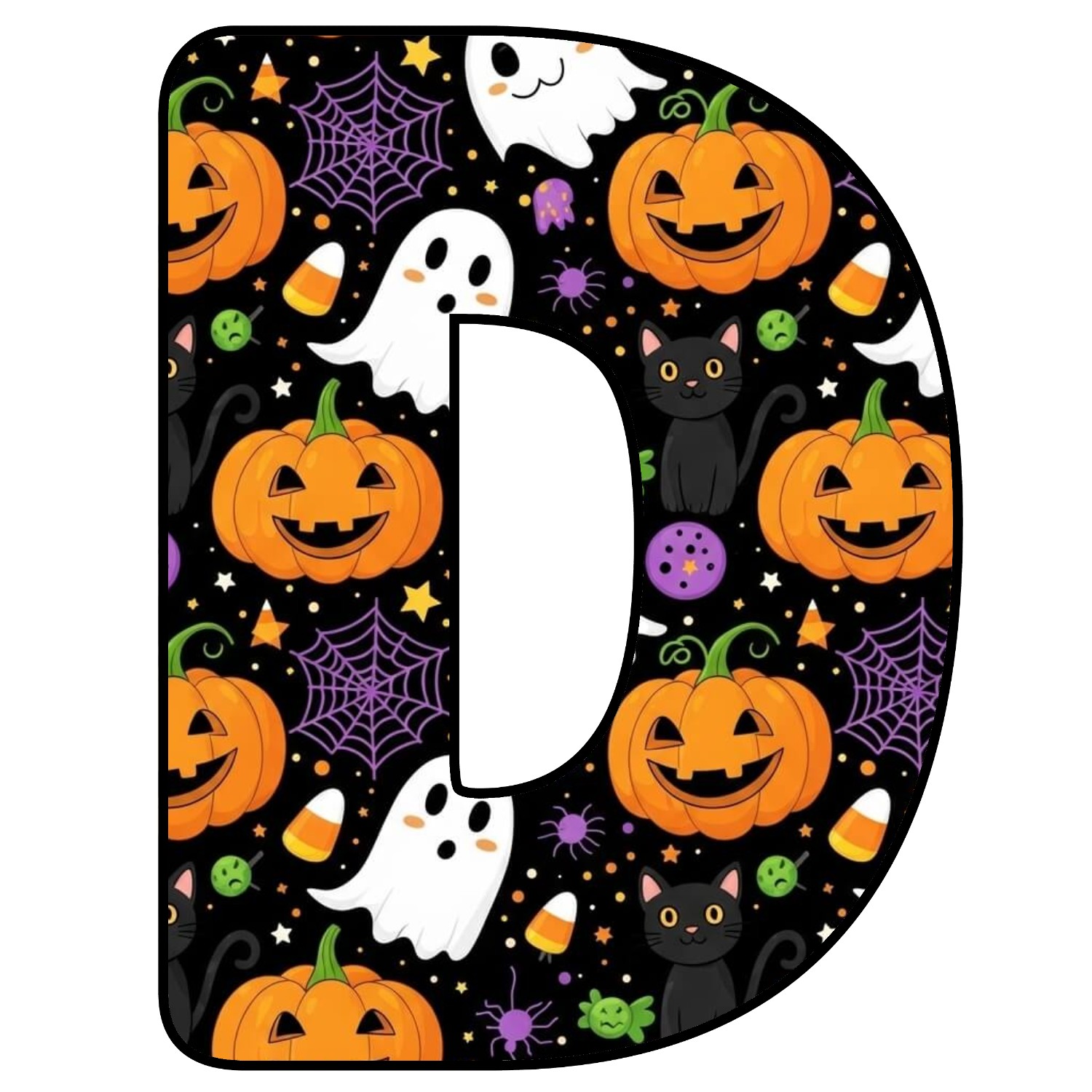 Letras de Halloween para descargar
