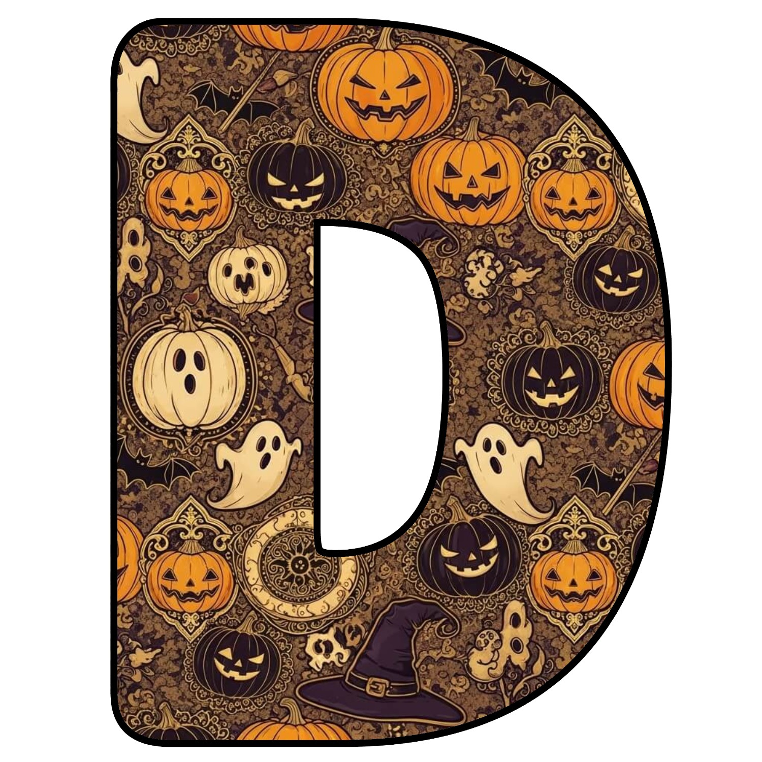 Letras de Halloween para descargar