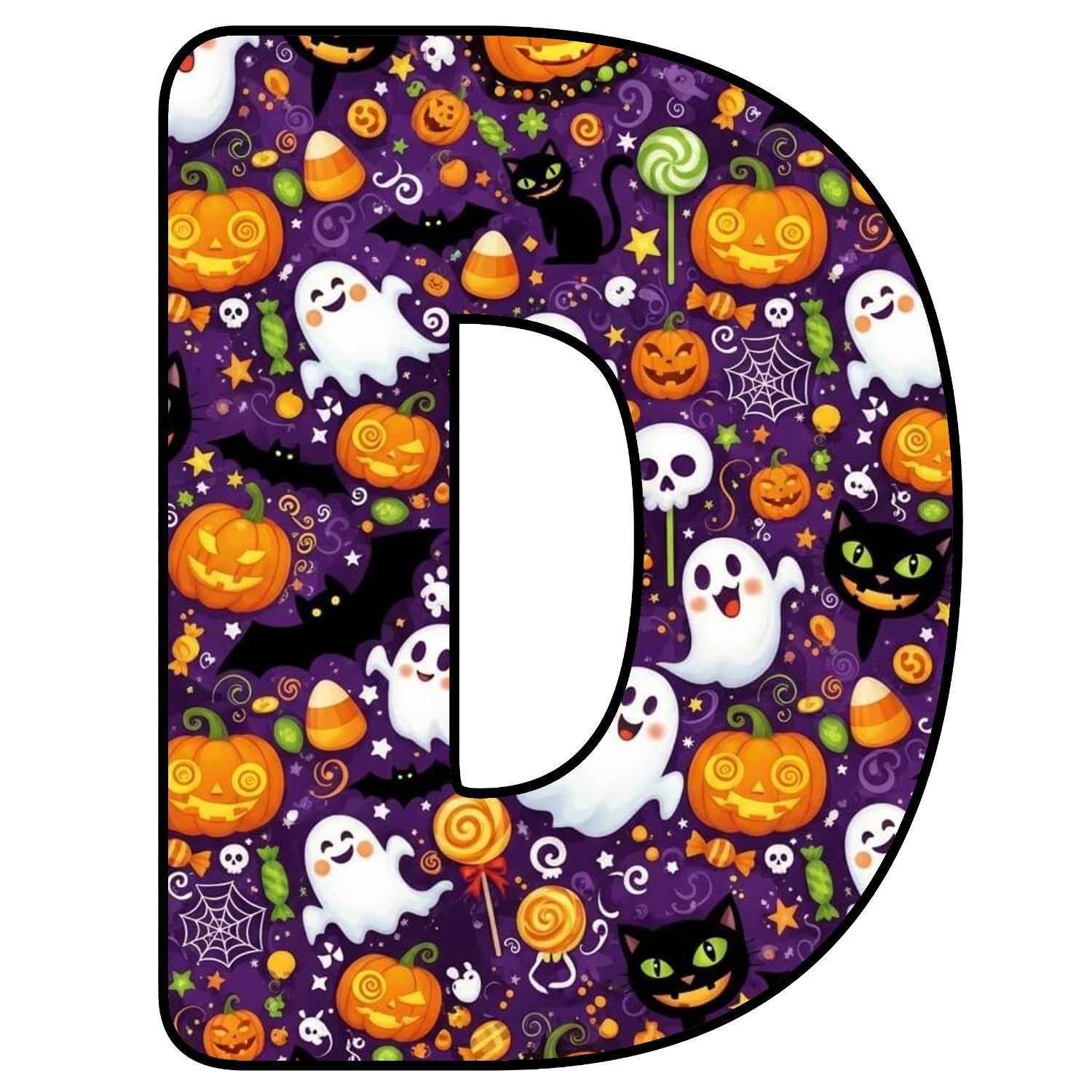 Letras de Halloween para descargar
