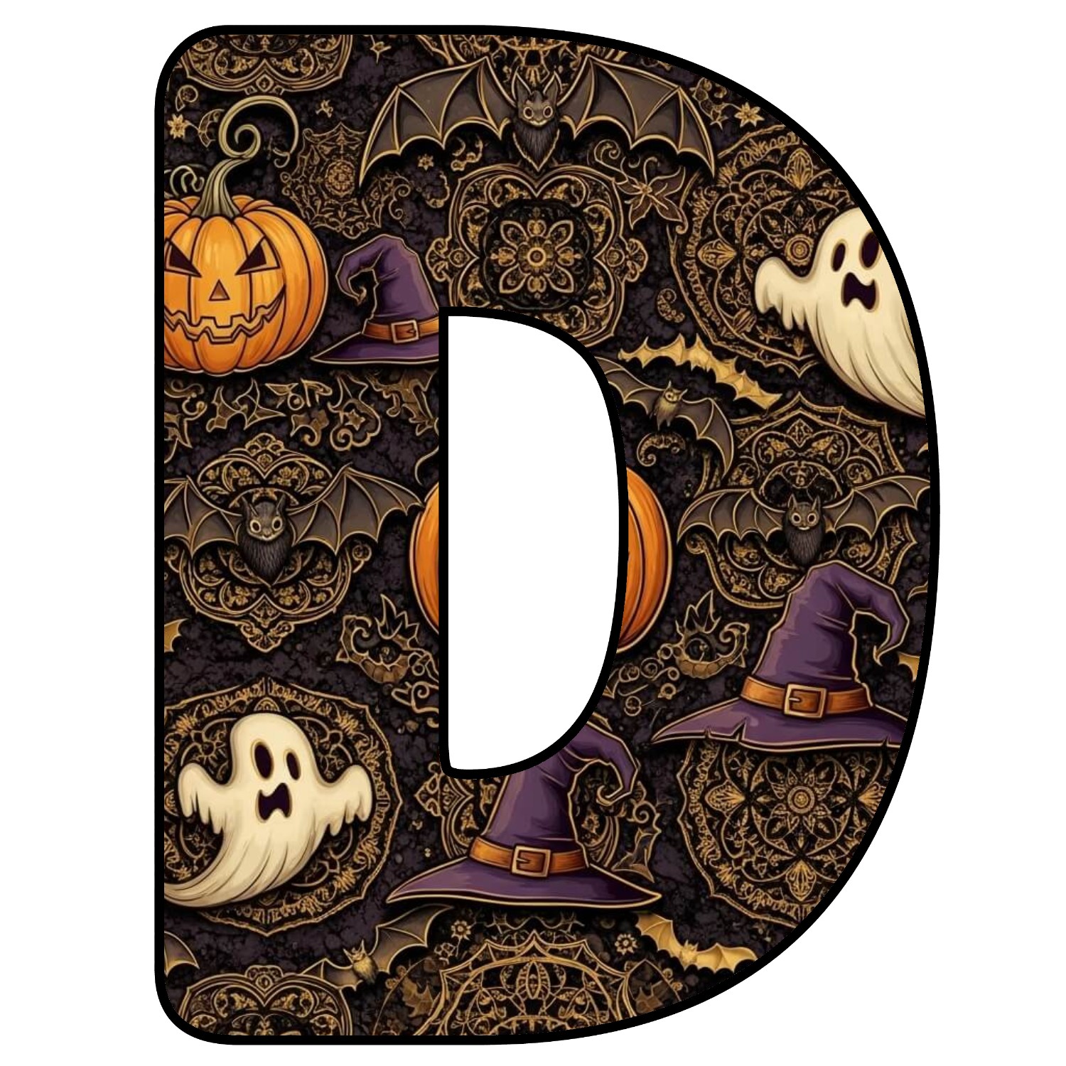 Letras de Halloween para descargar
