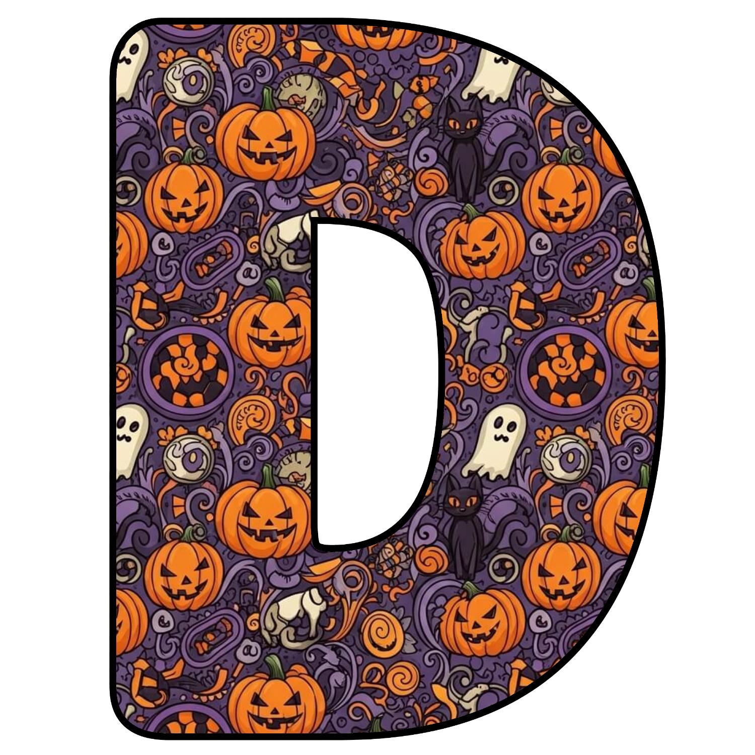 Letras de Halloween para descargar