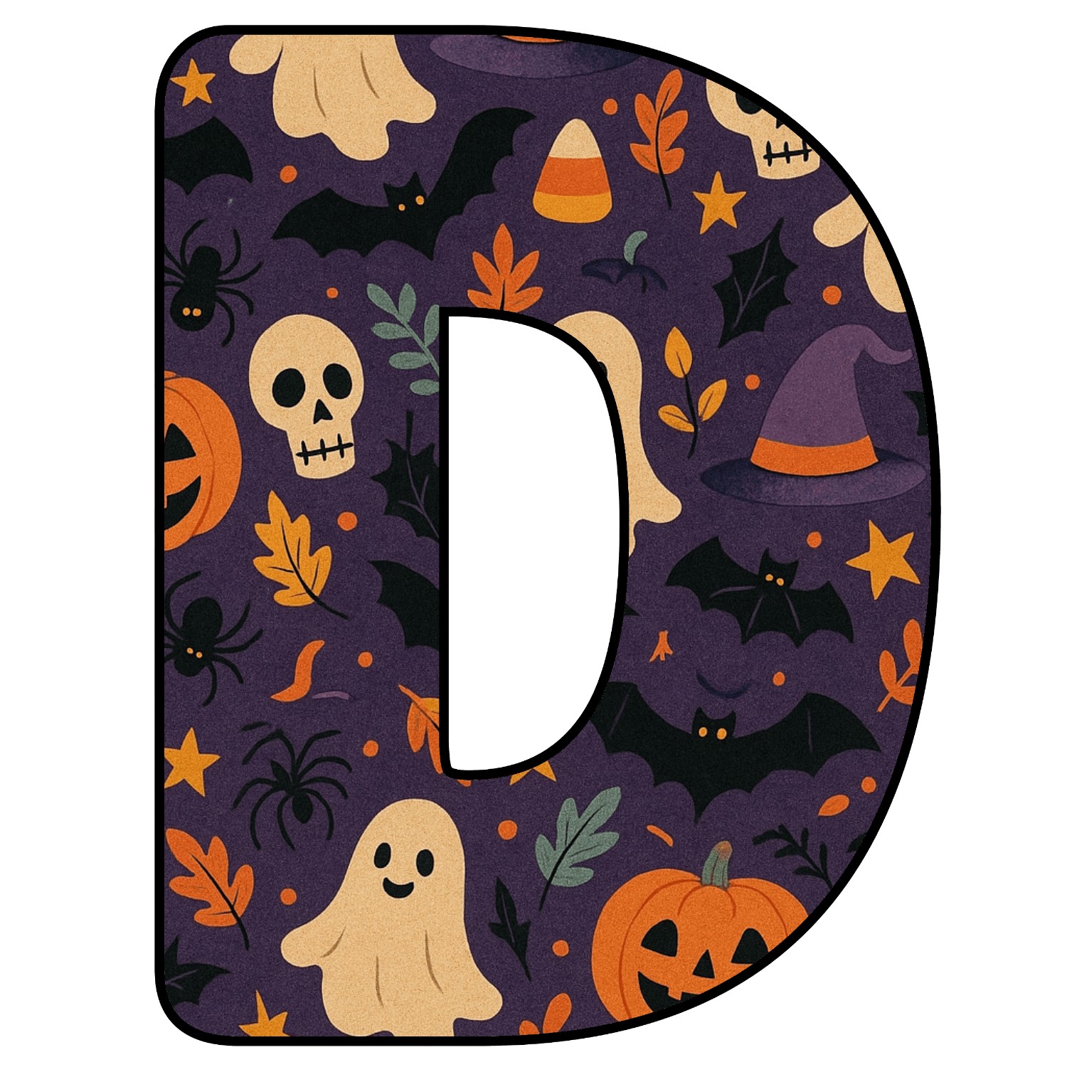 Letras de Halloween para descargar