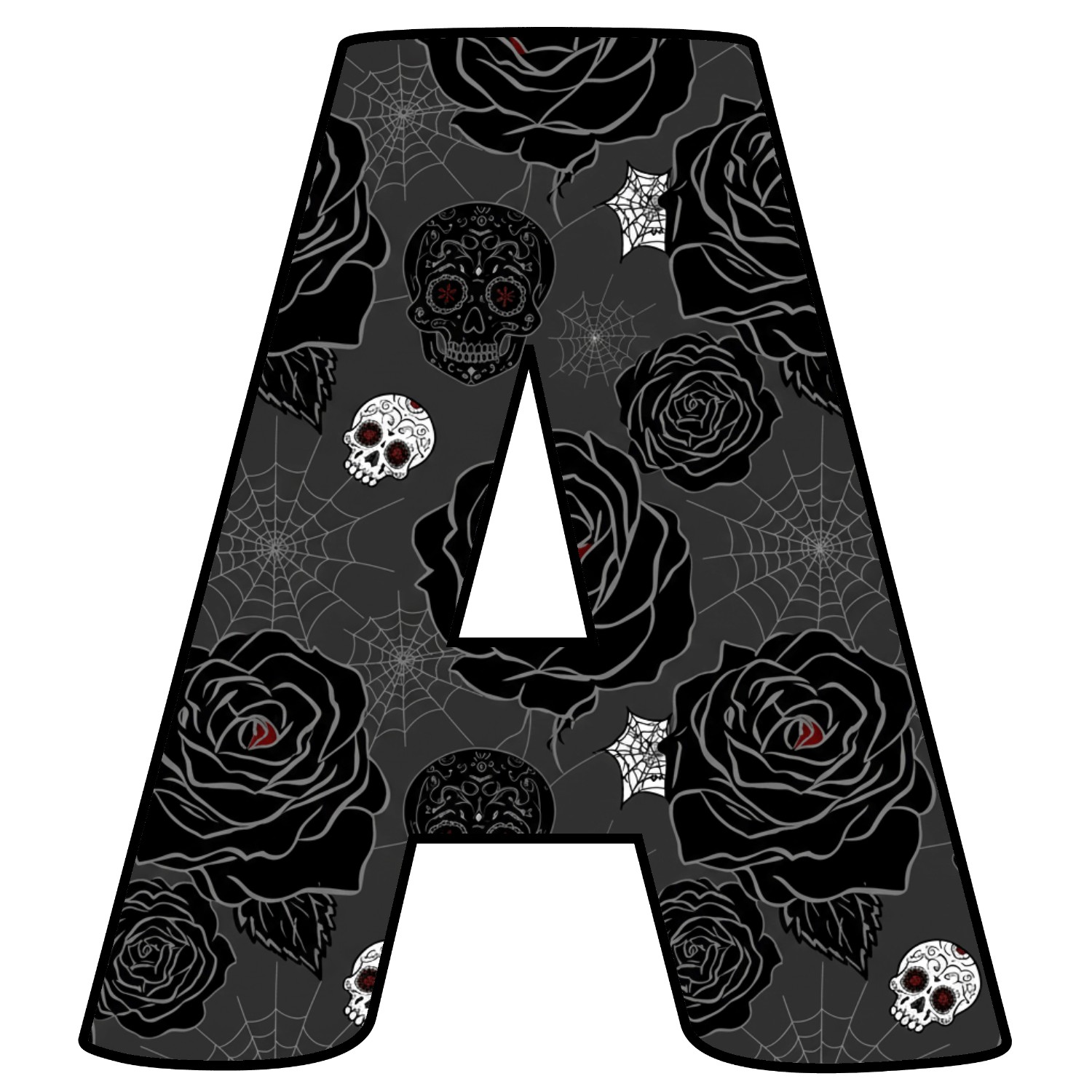 Letras de Halloween para imprimir