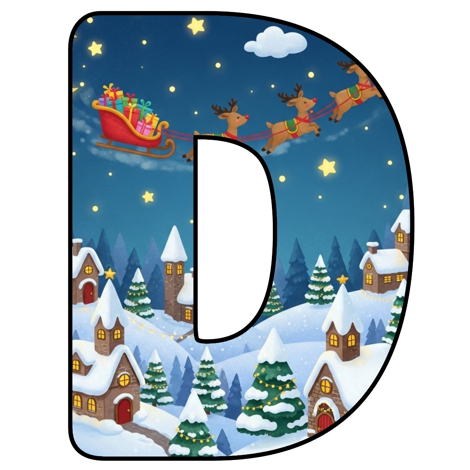 Letras de Navidad para descargar