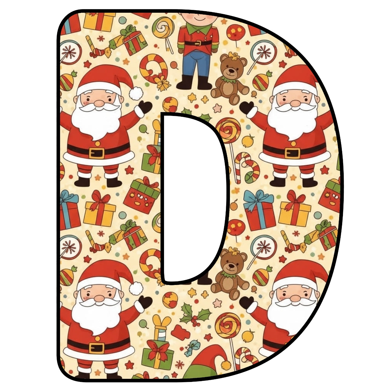 Letras de Navidad para descargar