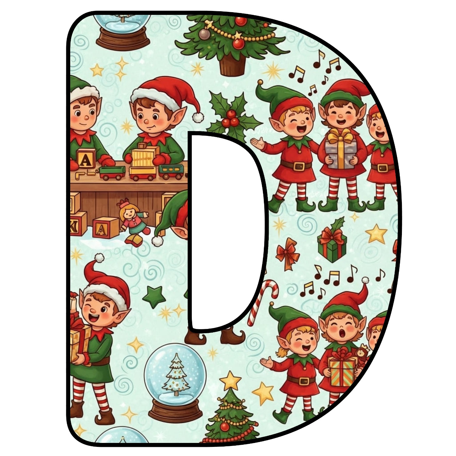 Letras de Navidad para descargar