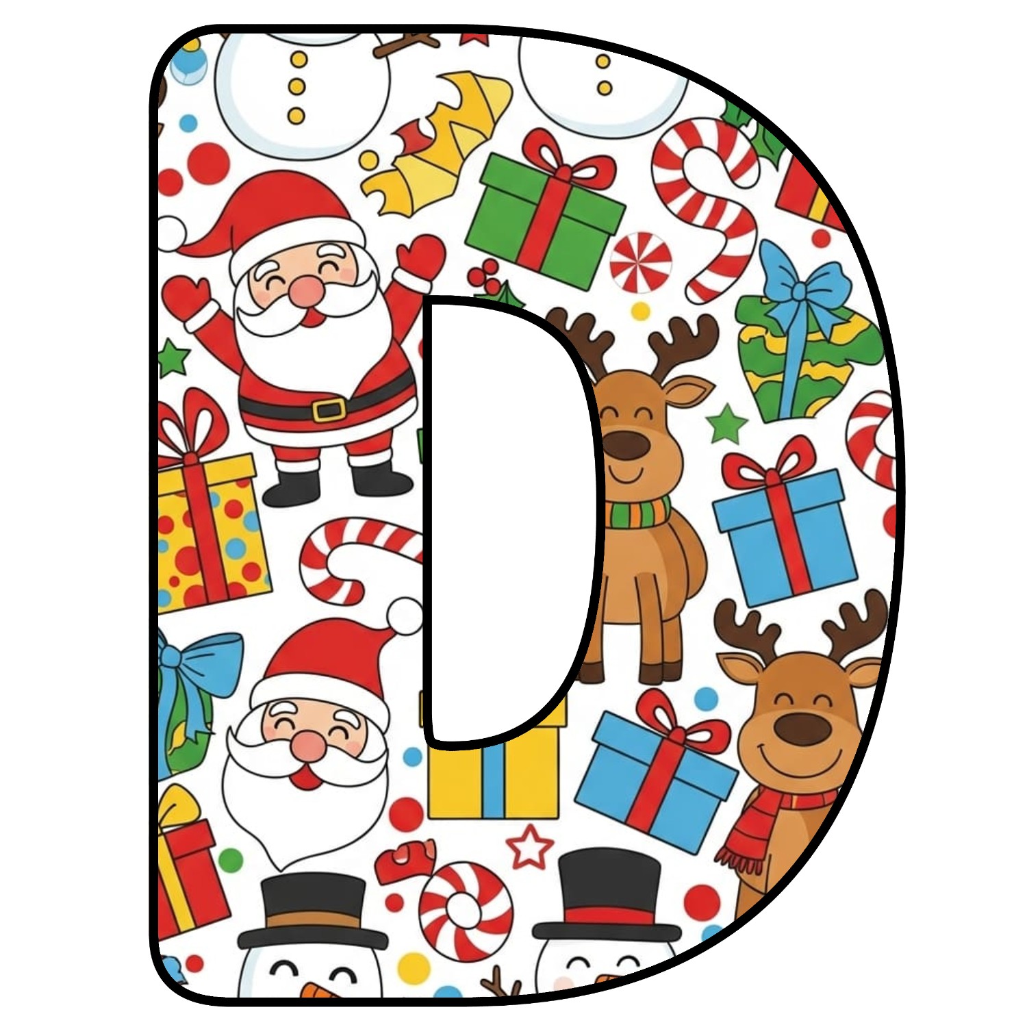 Letras de Navidad para descargar