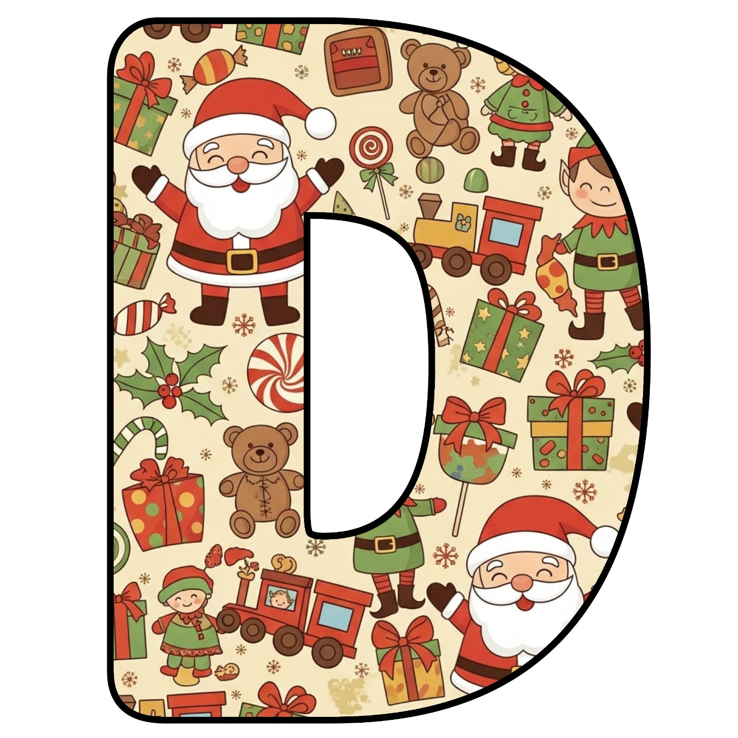 Letras de Navidad para descargar