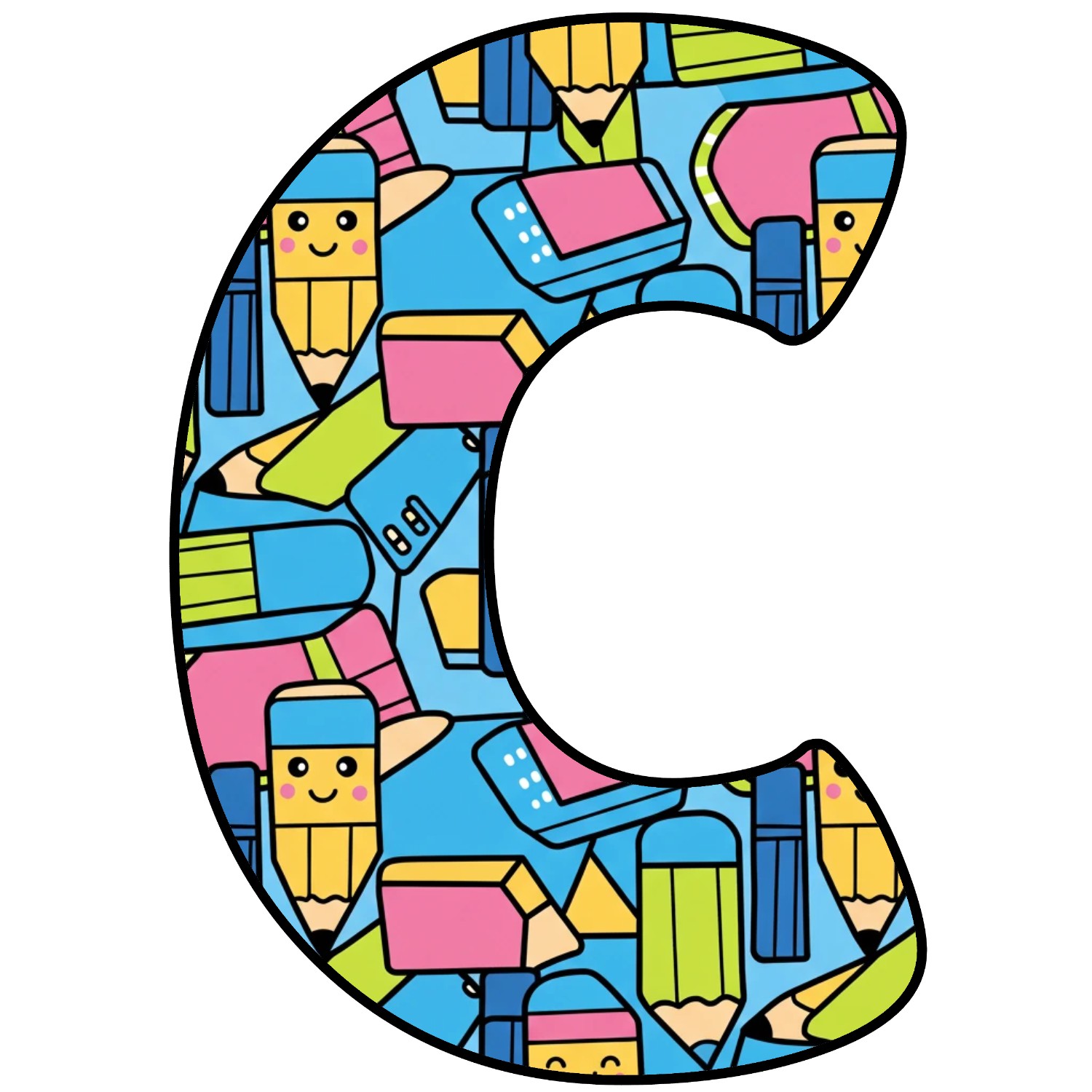 Letras para imprimir de Escolar