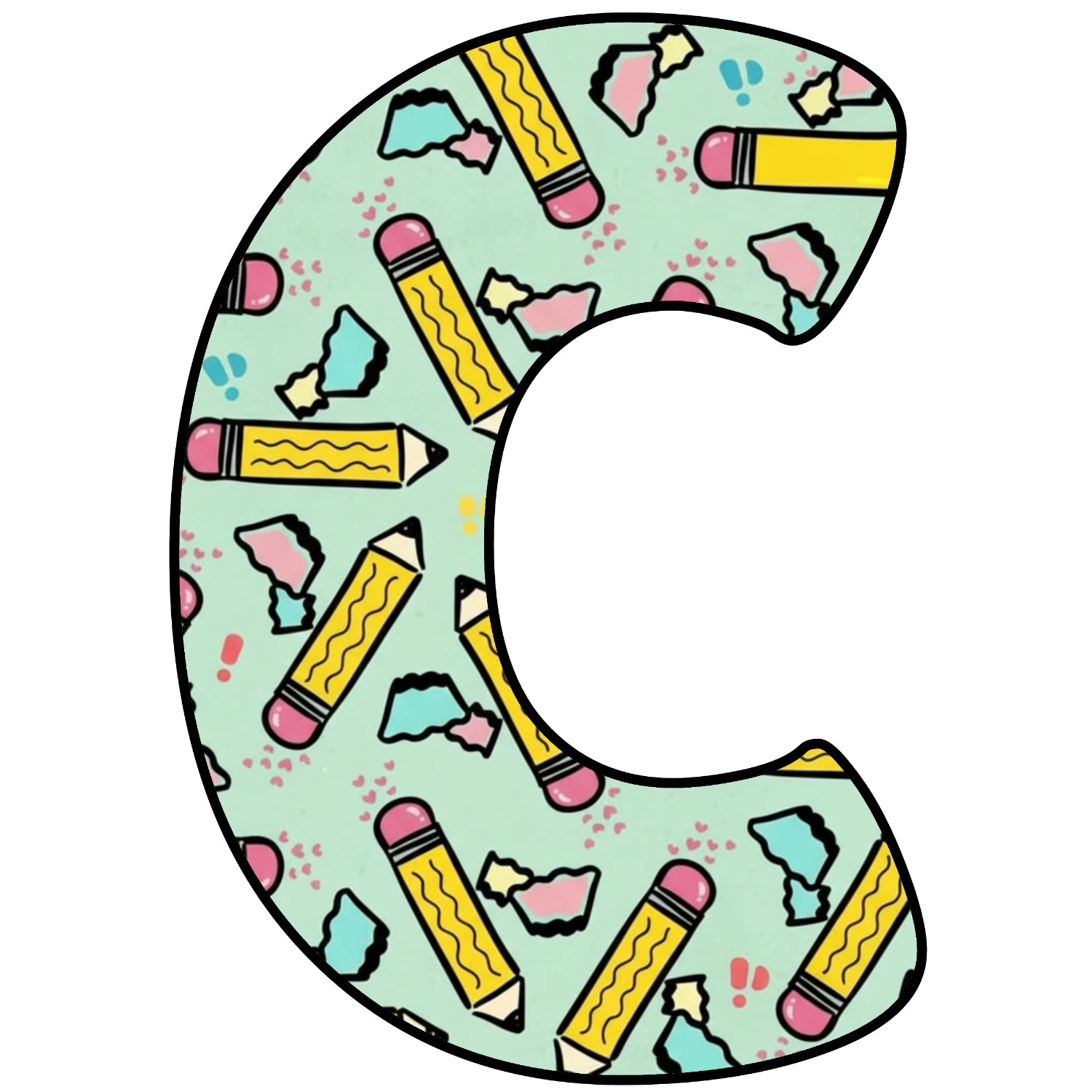 Letras para imprimir de Escolar