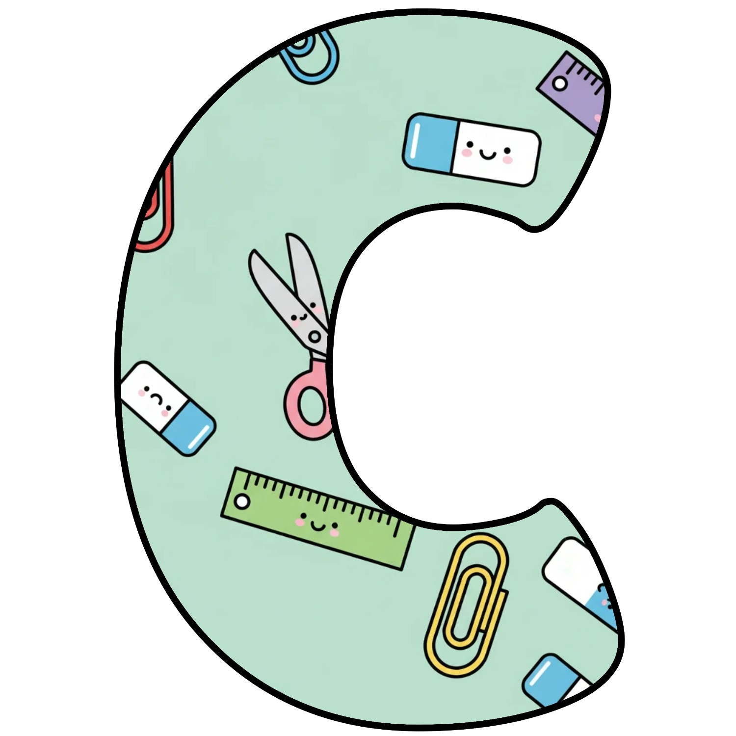 Letras para imprimir de Escolar