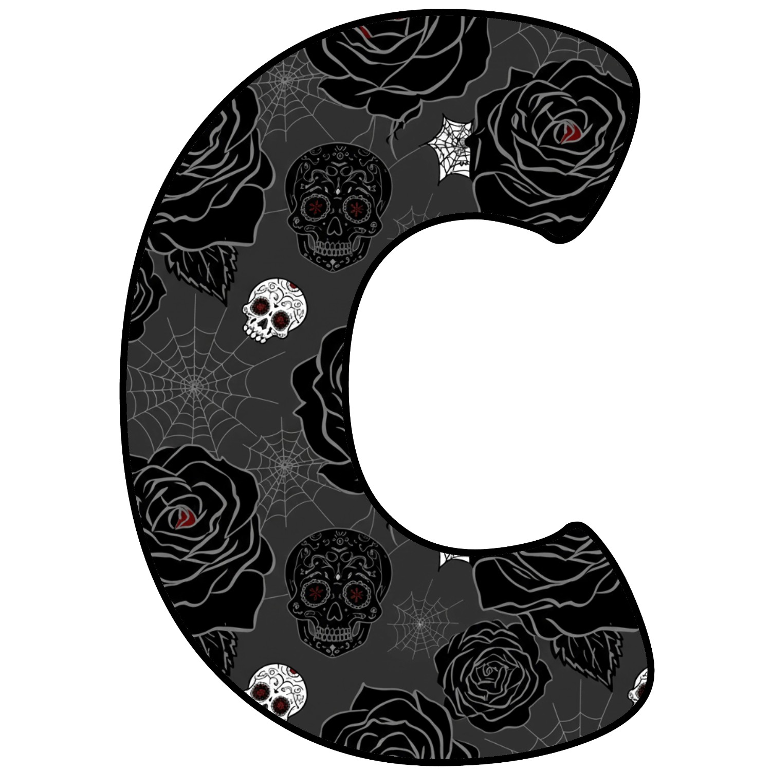 Letras para imprimir de Halloween