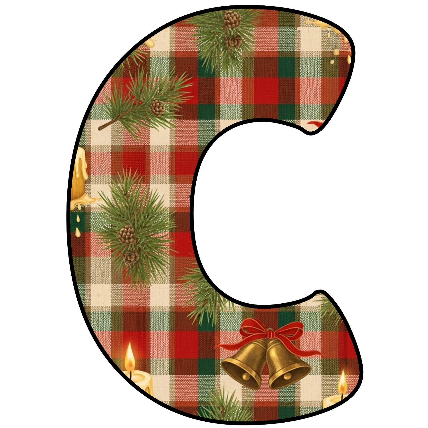 Letras para imprimir de Navidad