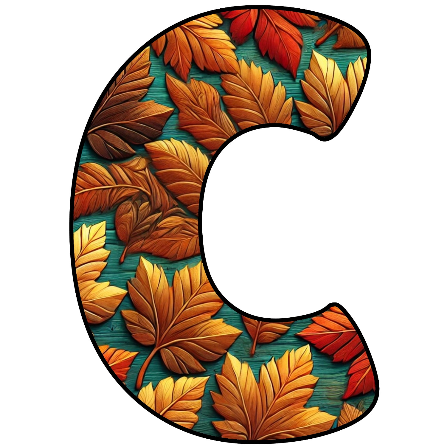 Letras para imprimir de Otoño