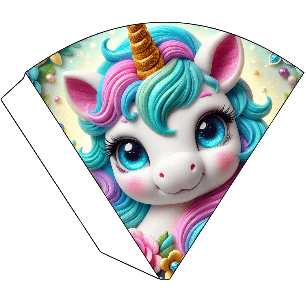 Plantilla Cono dulcero