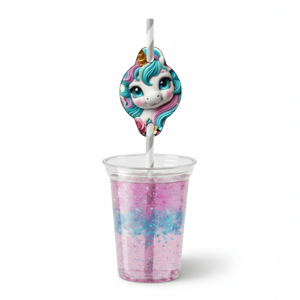 Topper para popotes armado