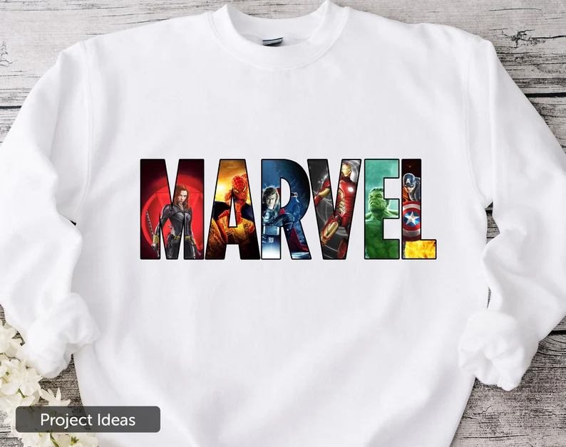 Ejemplo de letras en producto físico